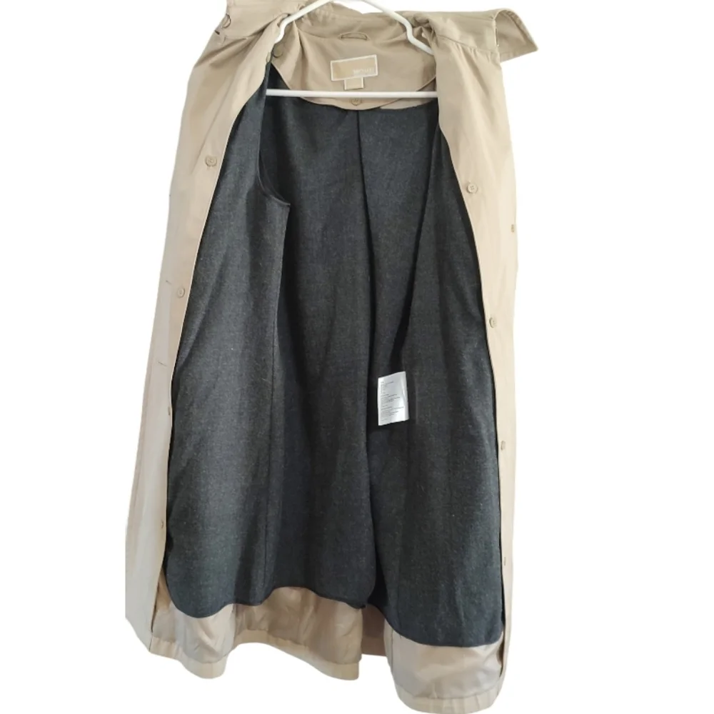 Michael Kors Light Tan Trench Coat